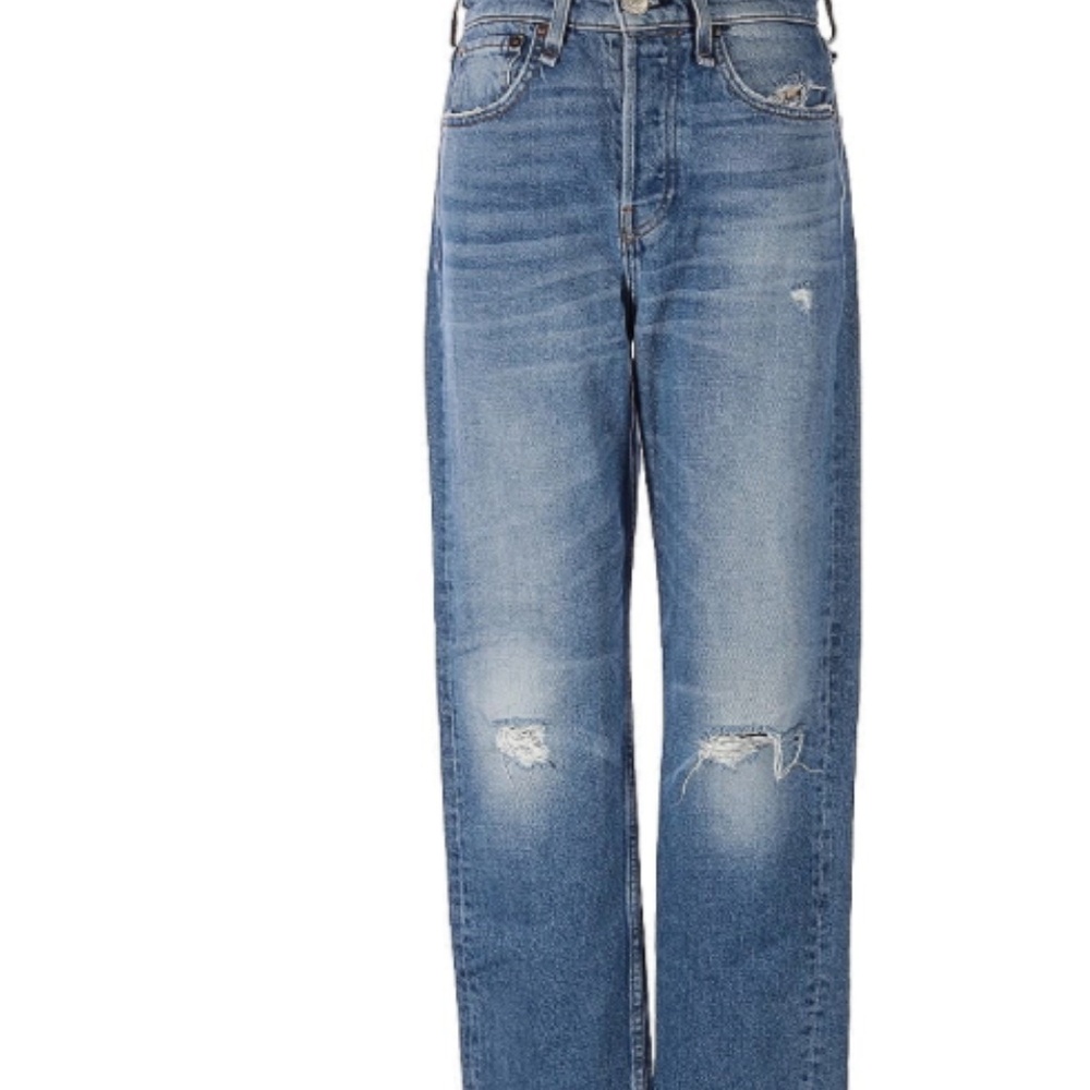 Rag and Bone Maya High Rise Ankle Straight Jeans sz 24
